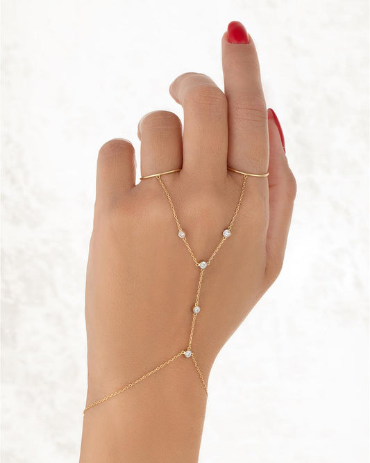 Finger hand chain