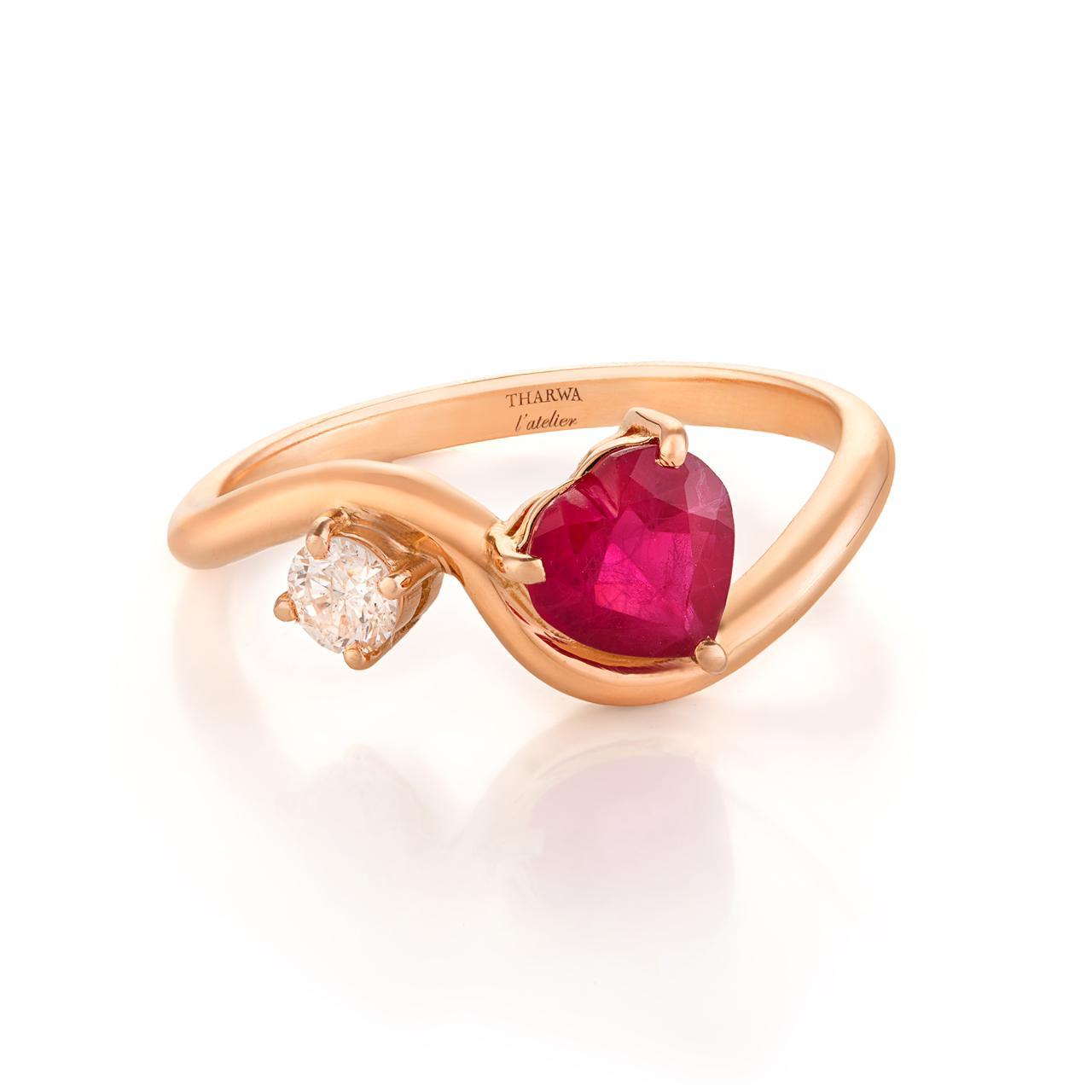Ruby Blaze Ring