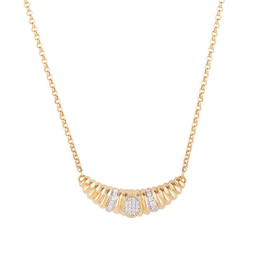 Linéa oval shape necklace