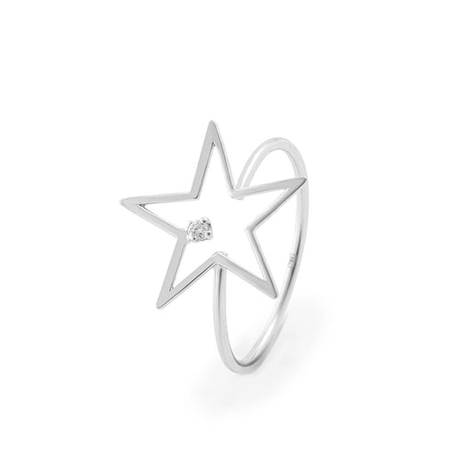 MODER GIRL STAR RING